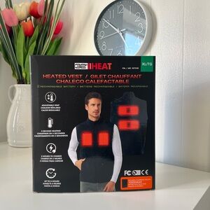 32 Degrees Rechargeable Heated Vest, X-Large Open Box
